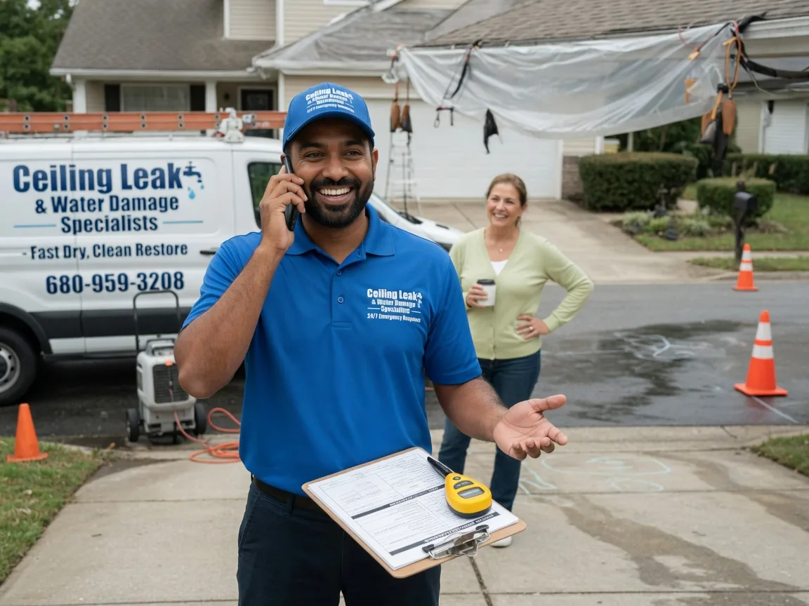 Ceiling Leak Cleanup Ermine, KY FAQs